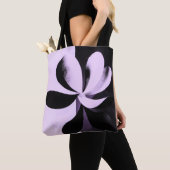 Sac à main floral abstrait minimal (De près)