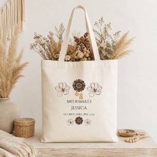 Sac à main floral bohème pour demoiselles d'honneu