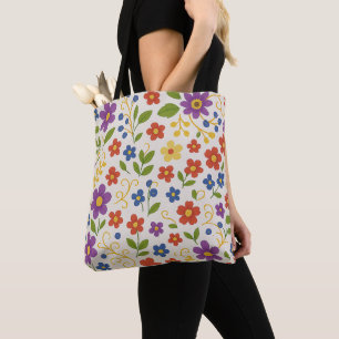 Sac à main floral coloré