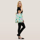 Sac à main floral d'art moderne (Sur le modèle)