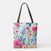 Sac à main floral Fantaisie (Dos)