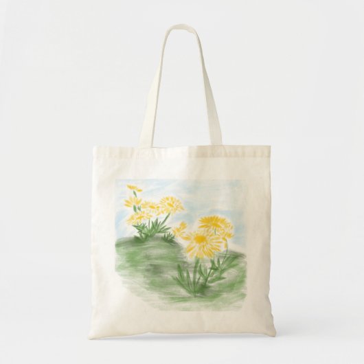 Sac à main floral jaune (Devant)