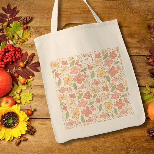 Sac à main floral personnalisé – Cadeau pour elle