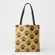 Sac à main / fourre-tout empreinte de patte de gué