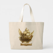 Sac à main géant Art de navire volant Fantastique  (Dos)