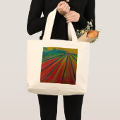 Sac à main géant avec œuvre d'art intitulée "Ferme (Devant (produit))