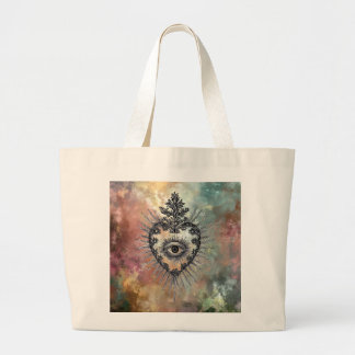 Sac à main géant Cœur enflammé