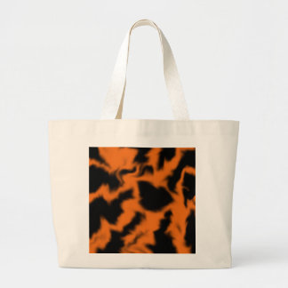 Sac à main géant en marbre orange ardent pour l'au