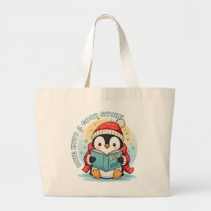 Sac à main géant pour lecteur pingouin fantaisiste
