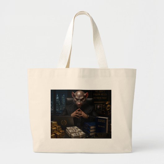 Sac à main géant pour rat Anti AA fait maison (Devant)
