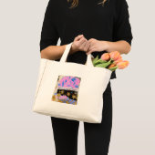 Sac à main gemmé Light Begins – Éclat rose et or (Devant (produit))