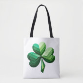 Sac à main géométrique Trèfle de la Saint-Patrick (Devant)