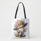 Sac à main Gnome de jardin printanier (Devant)