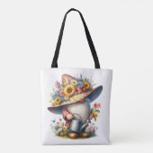 Sac à main Gnome de jardin printanier (Dos)