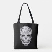 Sac à main gothique en forme de crâne (Dos)