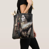 Sac à main gothique vintage foncé (De près)