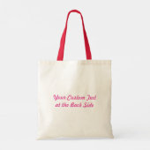 Sac à main grand format musique oiseau rose (Dos)