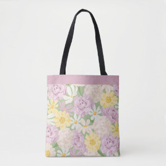 Sac à main grand tapis de bureau de jardin floral
