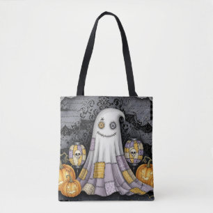 Sac à main Halloween fantôme en patchwork mignon e