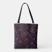 Sac à main Halloween Neon Dark Love (Dos)