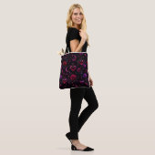 Sac à main Halloween Neon Dark Love (Sur le modèle)