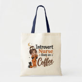 Sac à main Halloween pour infirmière introvertie, (Devant)