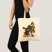 Sac à main Halloween Witch & Deinocheirus Trick-or (Devant (produit))