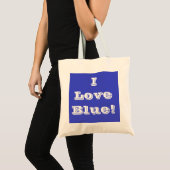 Sac à main I Love Blue (Devant (produit))