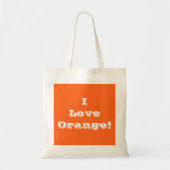 Sac à main I Love Orange (Devant)