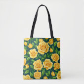 Sac à main Image de roses jaunes n° 2 (Devant)
