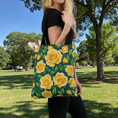 Sac à main Image de roses jaunes n° 2