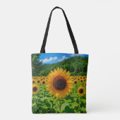 Sac à main Image de Tournesols N° 3 (Dos)