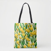 Sac à main Image de tulipes jaunes n° 2 (Devant)