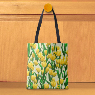Sac à main Image de tulipes jaunes n° 2