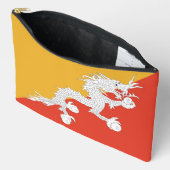 Sac à main imprimé, coupé et cousu avec le drapeau (Ouvrir)