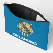Sac à main imprimé, coupé et cousu avec le drapeau (Ouvrir)