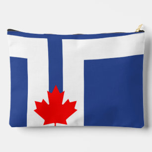 Sac à main imprimé, coupé et cousu avec le drapeau