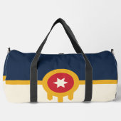Sac à main imprimé, coupé et cousu avec le drapeau (Recto)