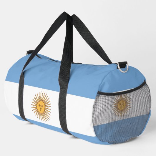 Sac à main imprimé, coupé et cousu avec le drapeau (Coin droit)