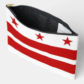 Sac à main imprimé, coupé et cousu avec le drapeau (Ouvrir)
