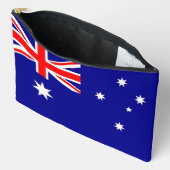 Sac à main imprimé, coupé et cousu avec le drapeau (Ouvrir)