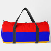 Sac à main imprimé, coupé et cousu avec le drapeau (Recto)