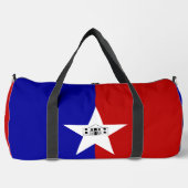 Sac à main imprimé, coupé et cousu avec le drapeau (Recto)