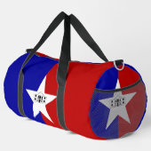 Sac à main imprimé, coupé et cousu avec le drapeau (Coin droit)