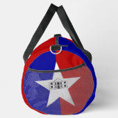 Sac à main imprimé, coupé et cousu avec le drapeau (Droite)