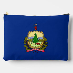 Sac à main imprimé, coupé et cousu avec le drapeau