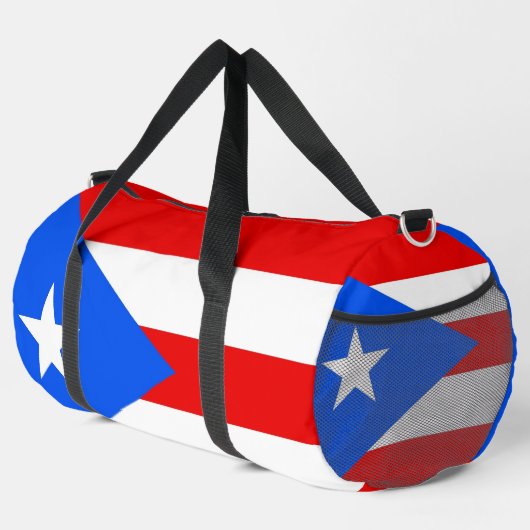 Sac à main imprimé, coupé et cousu avec le drapeau (Coin droit)