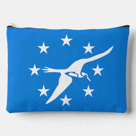 Sac à main imprimé, coupé et cousu avec le drapeau (Recto)