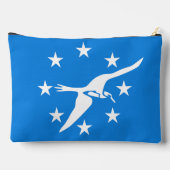 Sac à main imprimé, coupé et cousu avec le drapeau (Verso)