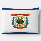 Sac à main imprimé, coupé et cousu avec le drapeau (Recto)